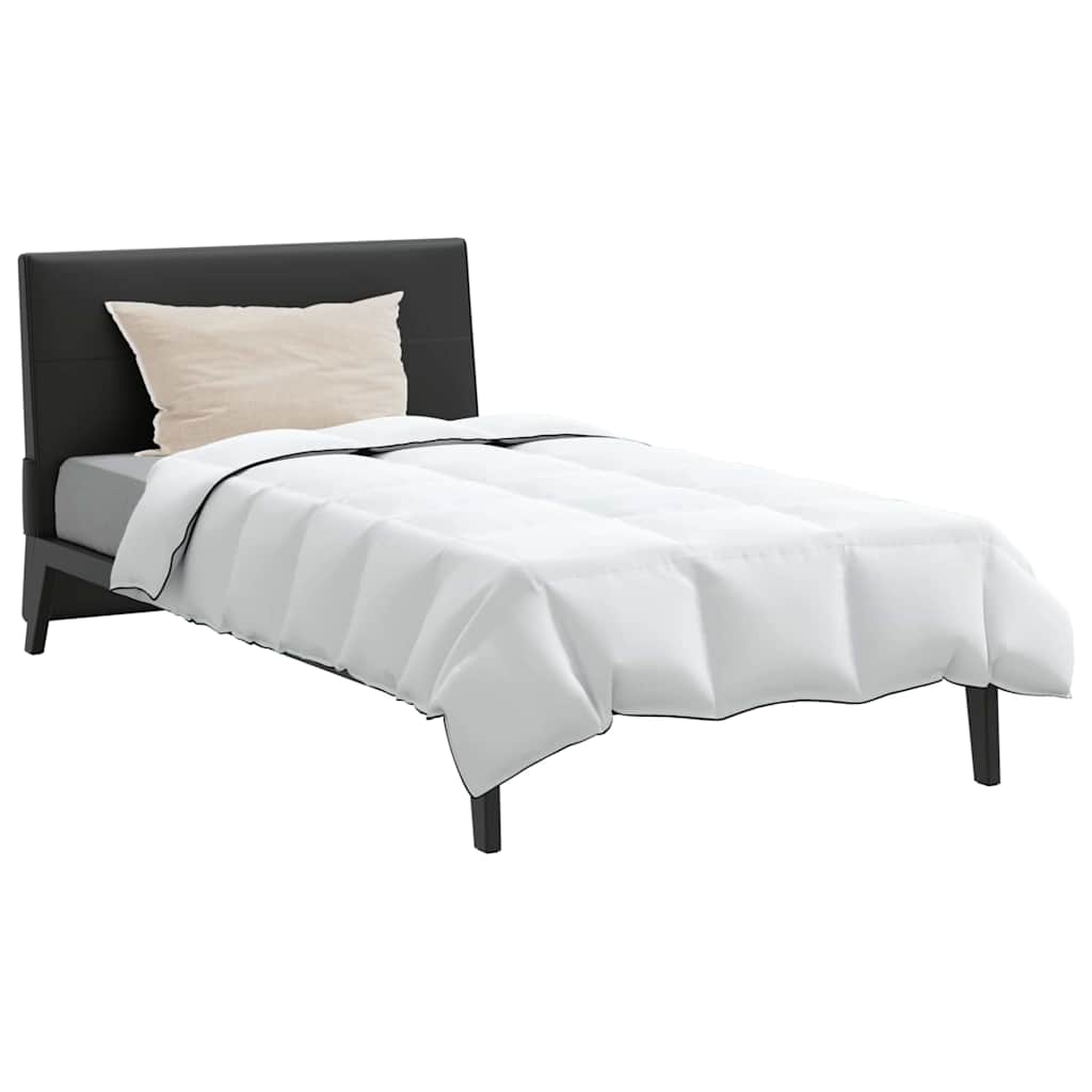 vidaXL Pilotă cu pernă 2 pcs Alb 135 x 200 cm Jos vidaXL Pilotă cu pernă 2 pcs Alb 135 x 200 cm Jos