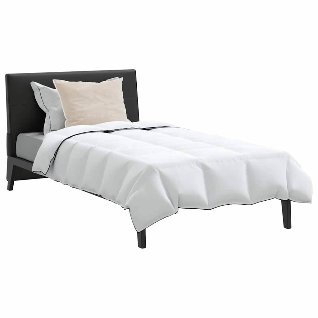 vidaXL Pilotă cu pernă 2 pcs Alb 135 x 200 cm Jos vidaXL Pilotă cu pernă 2 pcs Alb 135 x 200 cm Jos