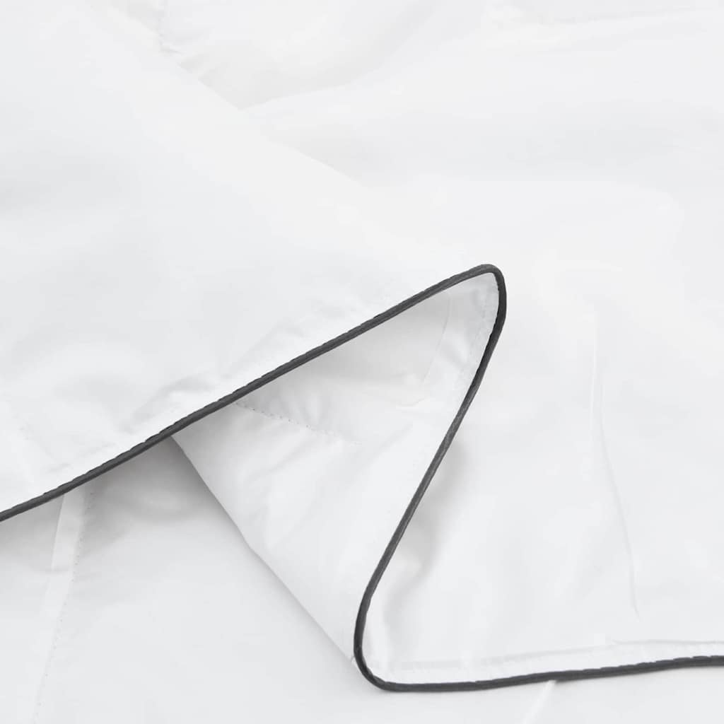 vidaXL Pilotă cu pernă 2 pcs Alb 140 x 220 cm Jos vidaXL Pilotă cu pernă 2 pcs Alb 140 x 220 cm Jos