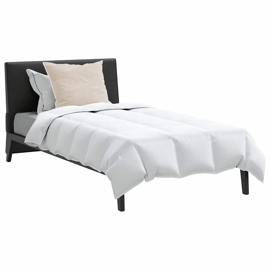 vidaXL Pilotă cu pernă 2 pcs Alb 155 x 220 cm Jos vidaXL Pilotă cu pernă 2 pcs Alb 155 x 220 cm Jos