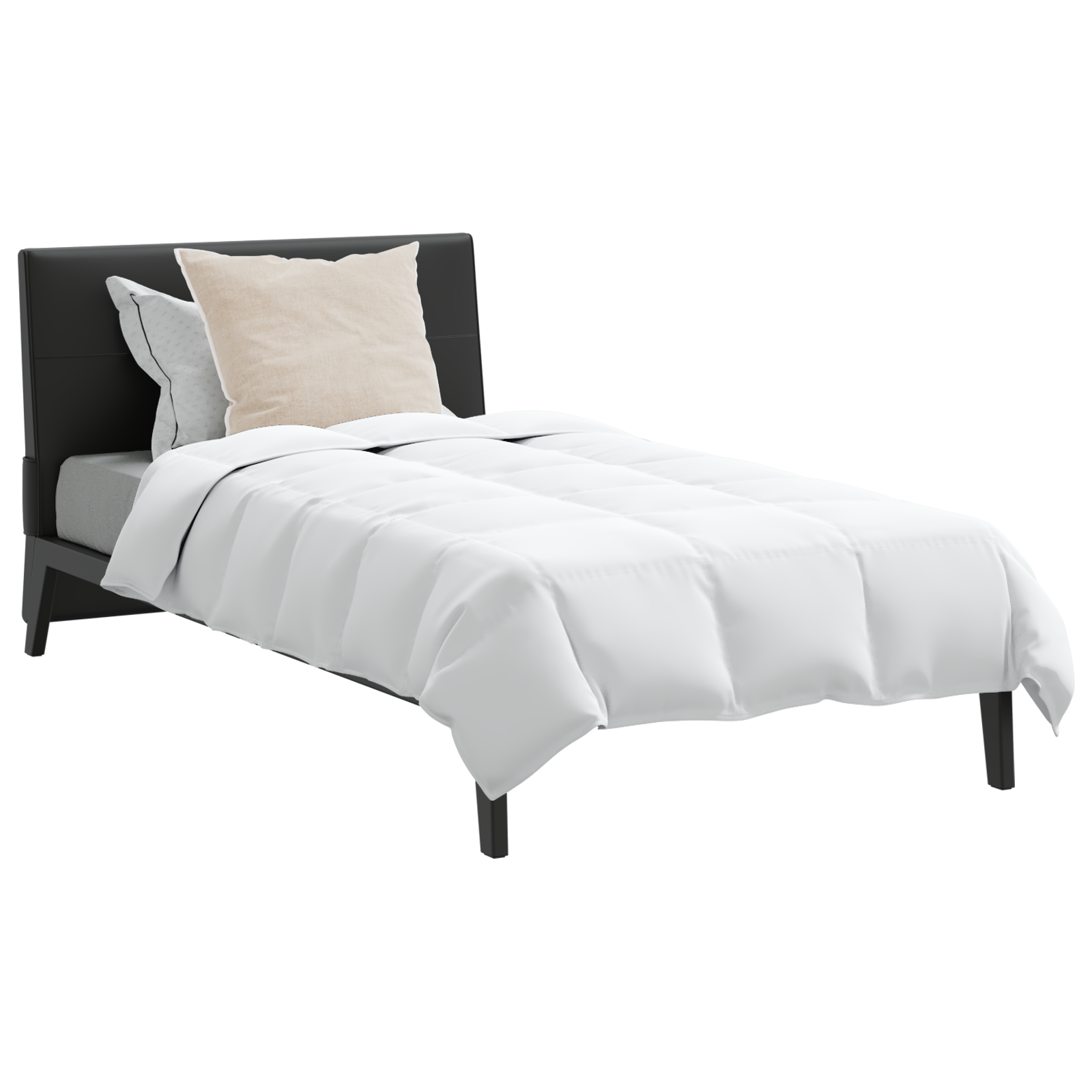 vidaXL Pilotă Altele cu pernă 2 pcs Alb 135 x 200 cm Jos vidaXL Pilotă Altele cu pernă 2 pcs Alb 135 x 200 cm Jos