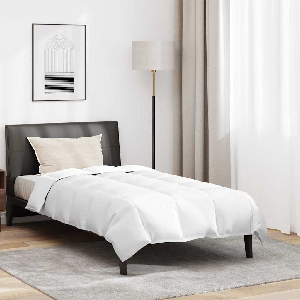 vidaXL Pilotă Altele cu pernă 2 pcs Alb 140 x 200 cm Jos vidaXL Pilotă Altele cu pernă 2 pcs Alb 140 x 200 cm Jos