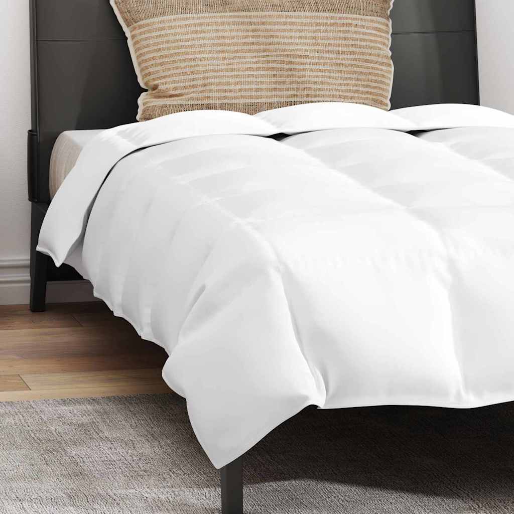 vidaXL Pilotă Altele cu pernă 2 pcs Alb 155 x 220 cm Jos vidaXL Pilotă Altele cu pernă 2 pcs Alb 155 x 220 cm Jos