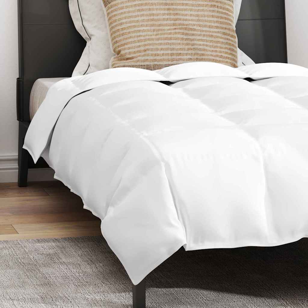 vidaXL Pilotă cu pernă 2 pcs Alb 155 x 220 cm Jos vidaXL Pilotă cu pernă 2 pcs Alb 155 x 220 cm Jos