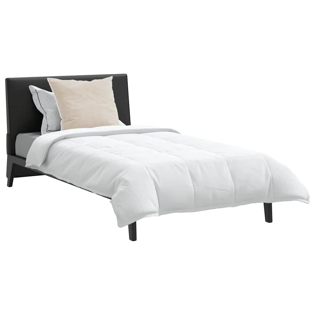 vidaXL Duvet 2 în 1 cu pernă 2 pcs Alb Pene de rață