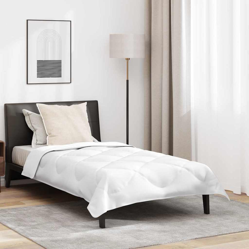vidaXL Duvet pentru toate sezoanele Altele Alb 140 x 200 cm Microfibră vidaXL Duvet pentru toate sezoanele Altele Alb 140 x 200 cm Microfibră