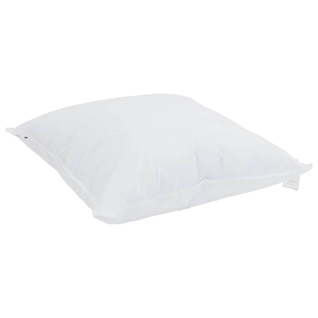 vidaXL Duvet pentru Toate Sezoanele cu pernă 2 pcs Alb Microfibră