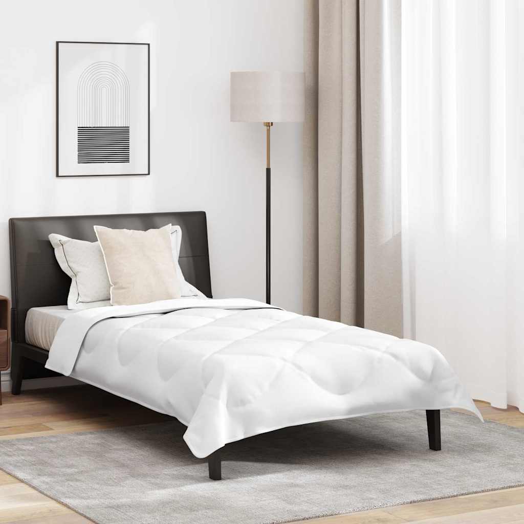 vidaXL Duvet pentru toate sezoanele Alb 135 x 200 cm Microfibră vidaXL Duvet pentru toate sezoanele Alb 135 x 200 cm Microfibră