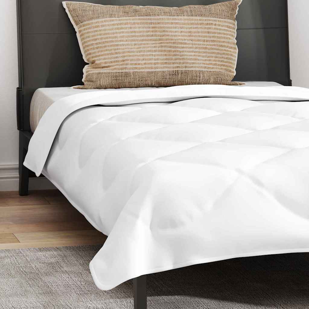 vidaXL Duvet pentru toate sezoanele Alb 155 x 200 cm Microfibră vidaXL Duvet pentru toate sezoanele Alb 155 x 200 cm Microfibră