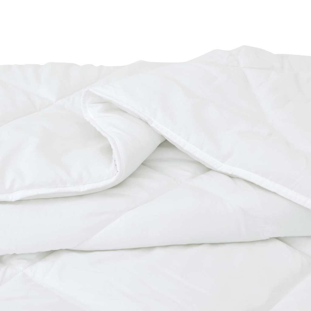vidaXL Duvet pentru toate sezoanele Alb 155 x 200 cm Microfibră vidaXL Duvet pentru toate sezoanele Alb 155 x 200 cm Microfibră