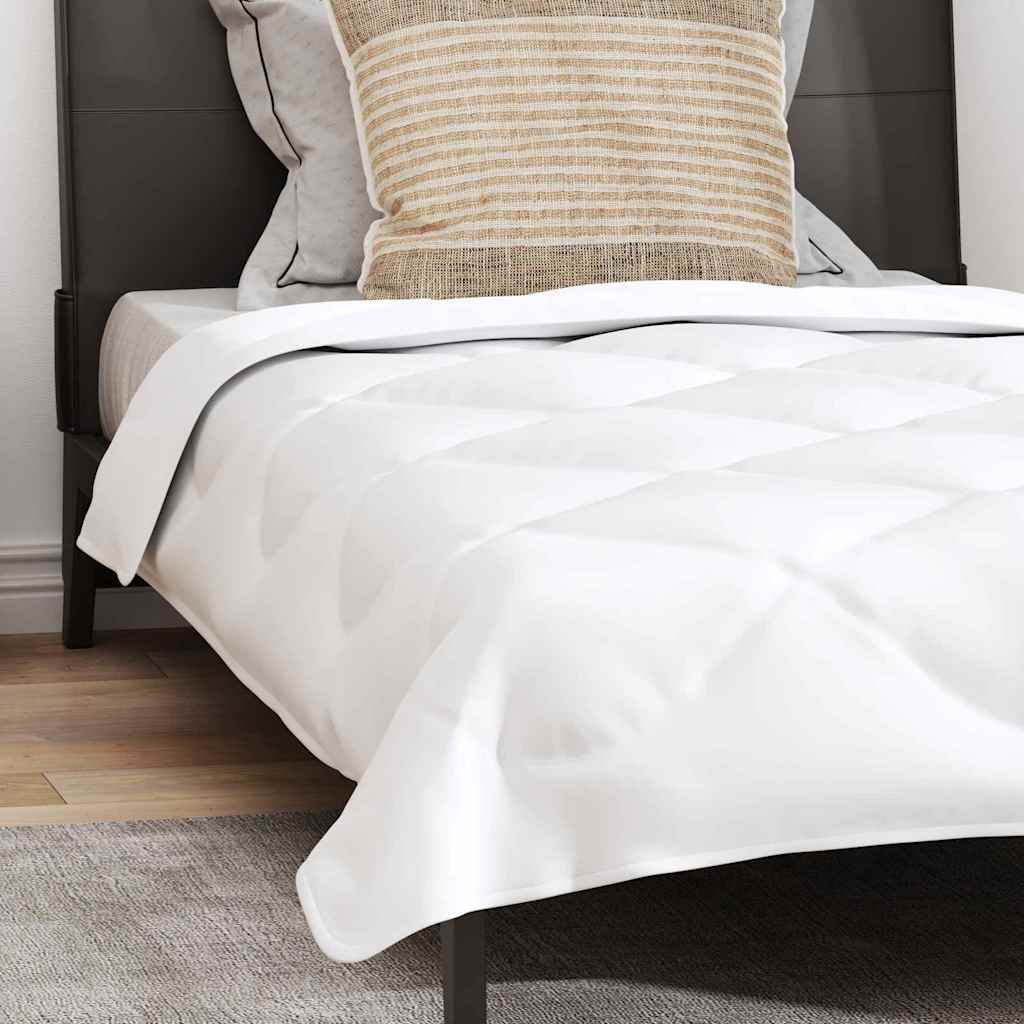 vidaXL Duvet pentru toate sezoanele Alb 135 x 220 cm Microfibră vidaXL Duvet pentru toate sezoanele Alb 135 x 220 cm Microfibră