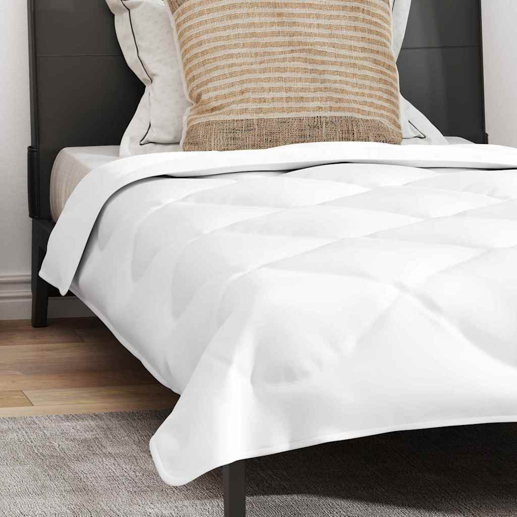 vidaXL Duvet pentru toate sezoanele Alb 155 x 220 cm Microfibră vidaXL Duvet pentru toate sezoanele Alb 155 x 220 cm Microfibră
