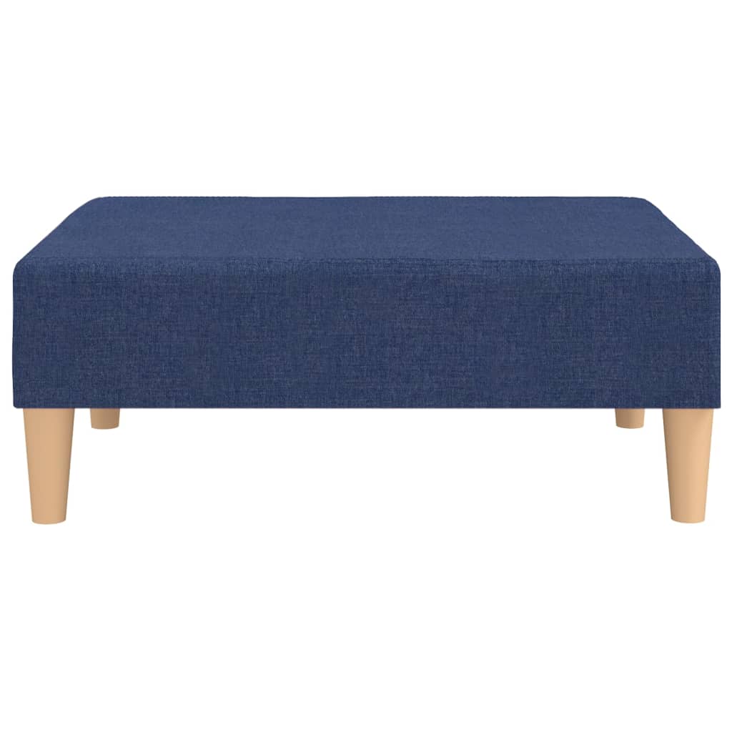 vidaXL Taburet, albastru,78x56x32 cm, material textil vidaXL Taburet, albastru,78x56x32 cm, material textil