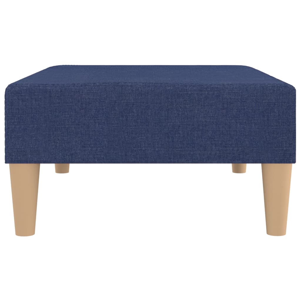 vidaXL Taburet, albastru,78x56x32 cm, material textil vidaXL Taburet, albastru,78x56x32 cm, material textil