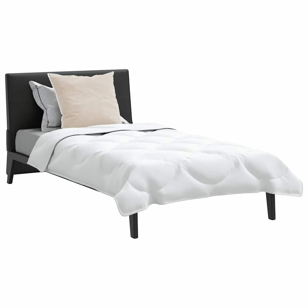 vidaXL Set de Pături cu pernă 2 pcs Alb Microfibră