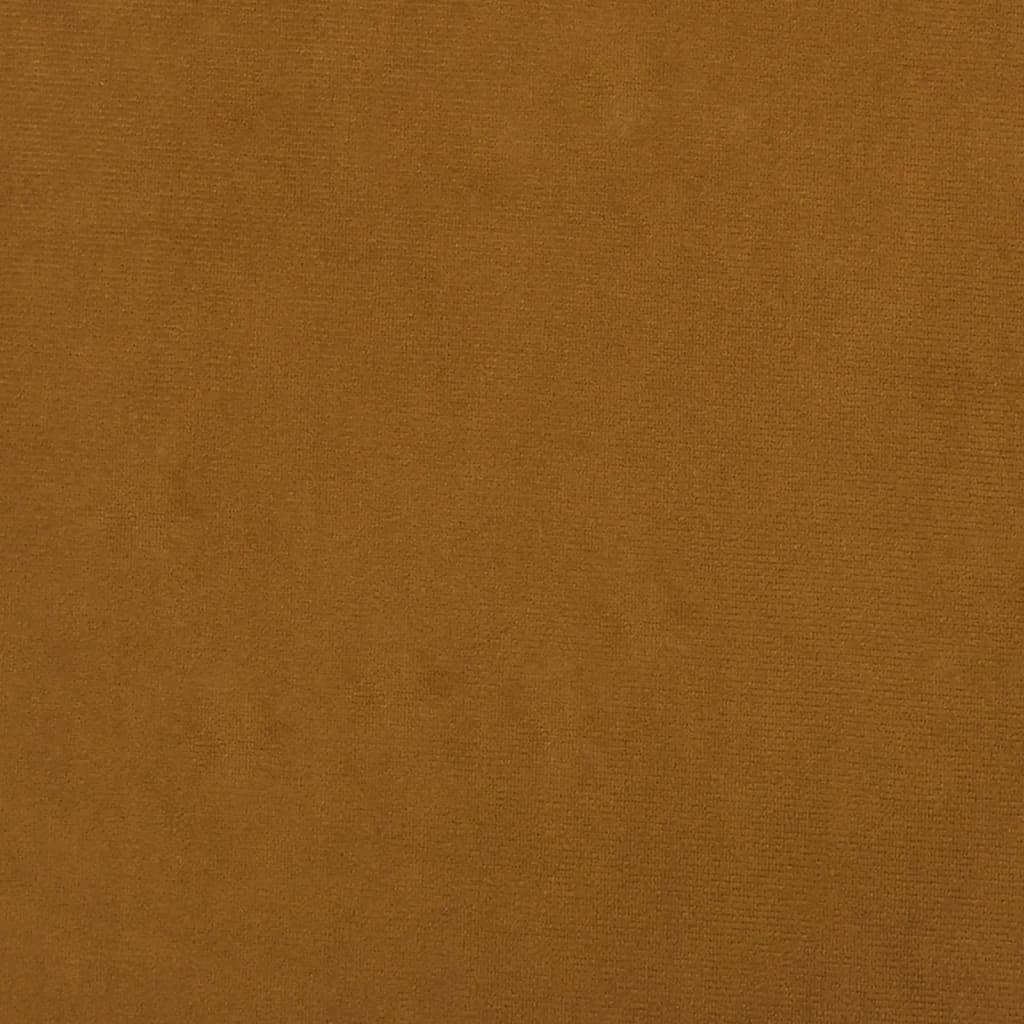 vidaXL Taburet, maro, 78x56x32 cm, catifea vidaXL Taburet, maro, 78x56x32 cm, catifea