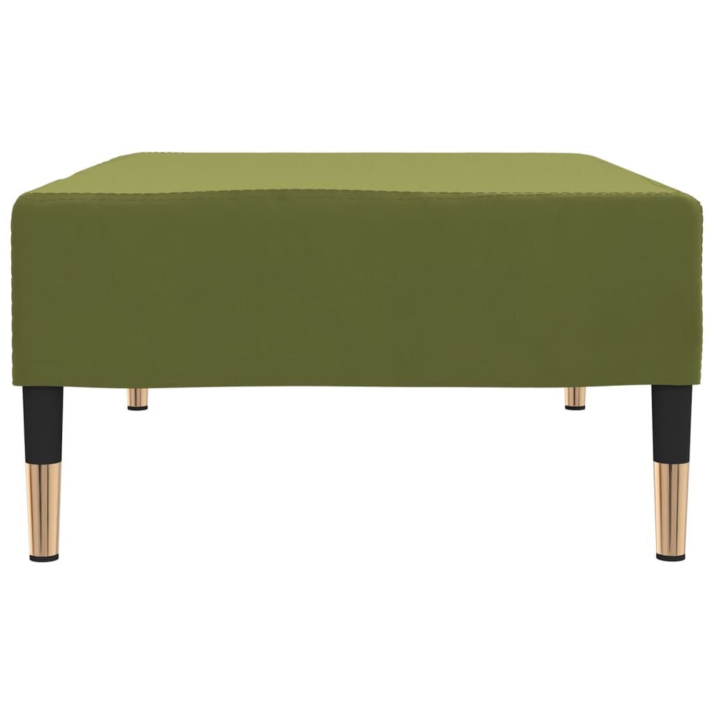 vidaXL Taburet, verde deschis, 78x56x32 cm, catifea vidaXL Taburet, verde deschis, 78x56x32 cm, catifea