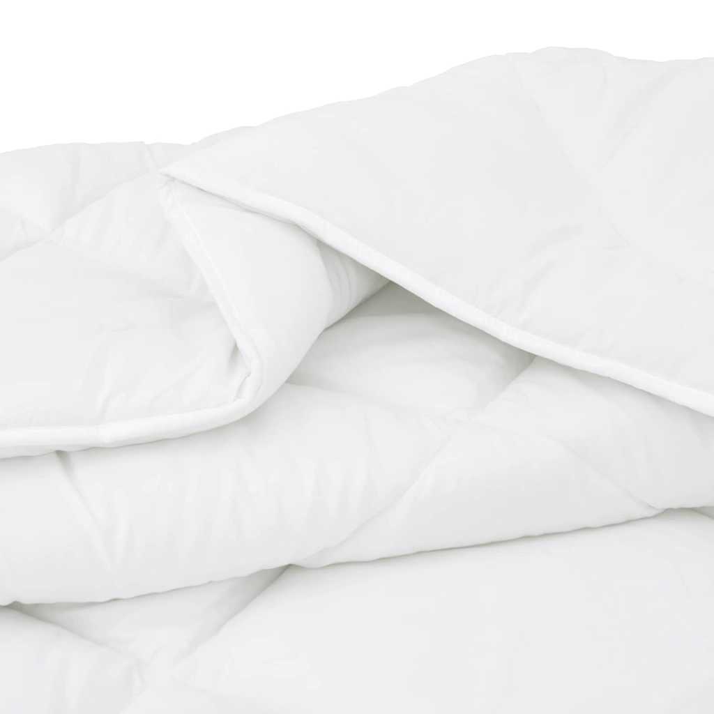 vidaXL Pilotă Altele cu pernă 3 pcs Alb 200 x 200 cm Microfibră vidaXL Pilotă Altele cu pernă 3 pcs Alb 200 x 200 cm Microfibră