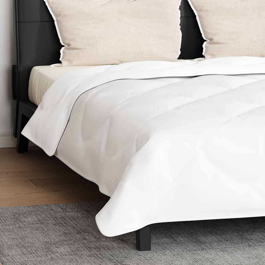 vidaXL Pilotă Altele cu pernă 3 pcs Alb 200 x 220 cm Microfibră vidaXL Pilotă Altele cu pernă 3 pcs Alb 200 x 220 cm Microfibră