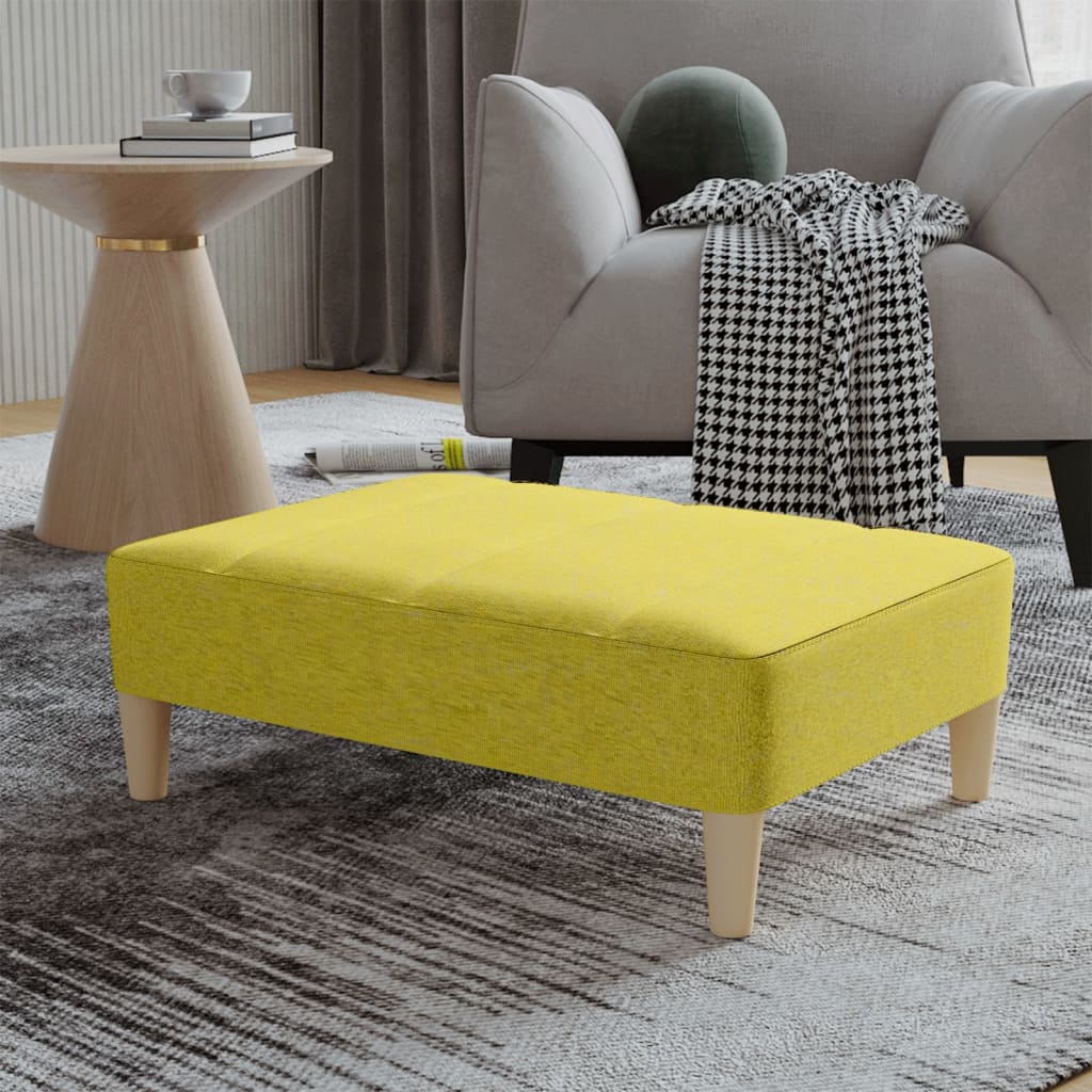 vidaXL Taburet, verde, 78x56x32 cm, material textil vidaXL Taburet, verde, 78x56x32 cm, material textil