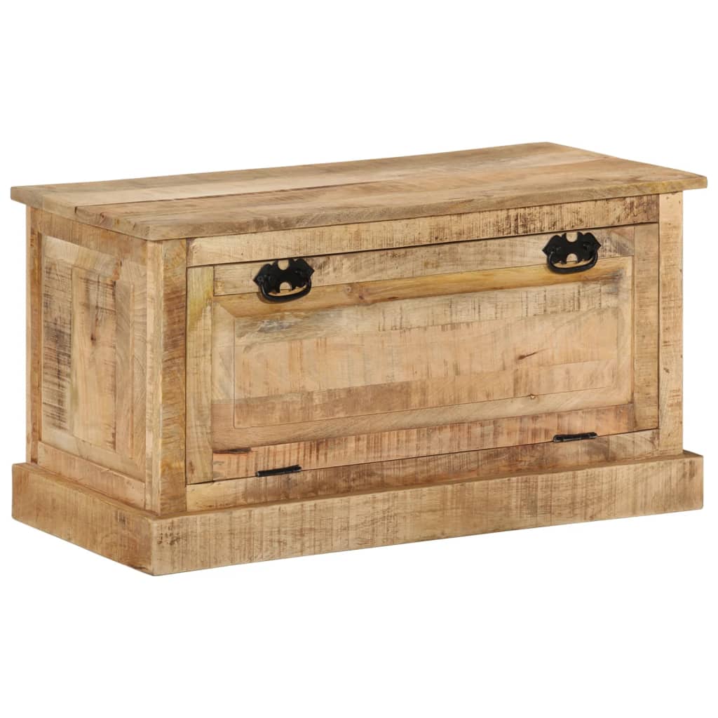 vidaXL Bancă de depozitare pantofi, 85x40x45 cm, lemn masiv de mango vidaXL Bancă de depozitare pantofi, 85x40x45 cm, lemn masiv de mango