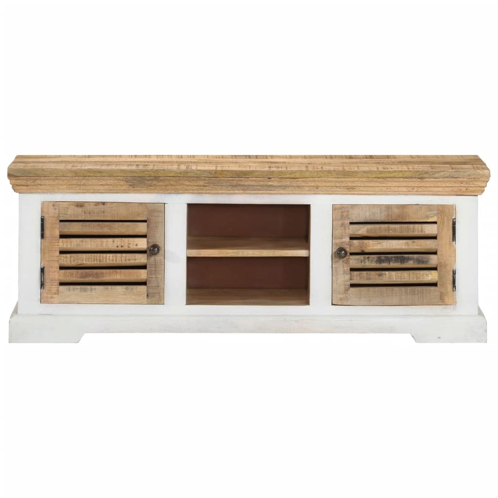 vidaXL Comodă TV, 110x30x40 cm, lemn masiv de mango vidaXL Comodă TV, 110x30x40 cm, lemn masiv de mango