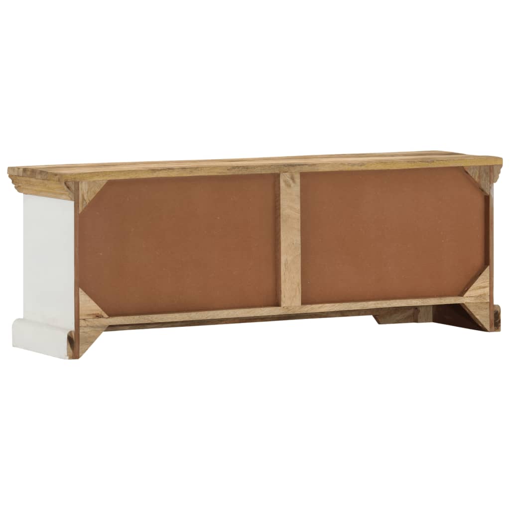 vidaXL Comodă TV, 110x30x40 cm, lemn masiv de mango vidaXL Comodă TV, 110x30x40 cm, lemn masiv de mango
