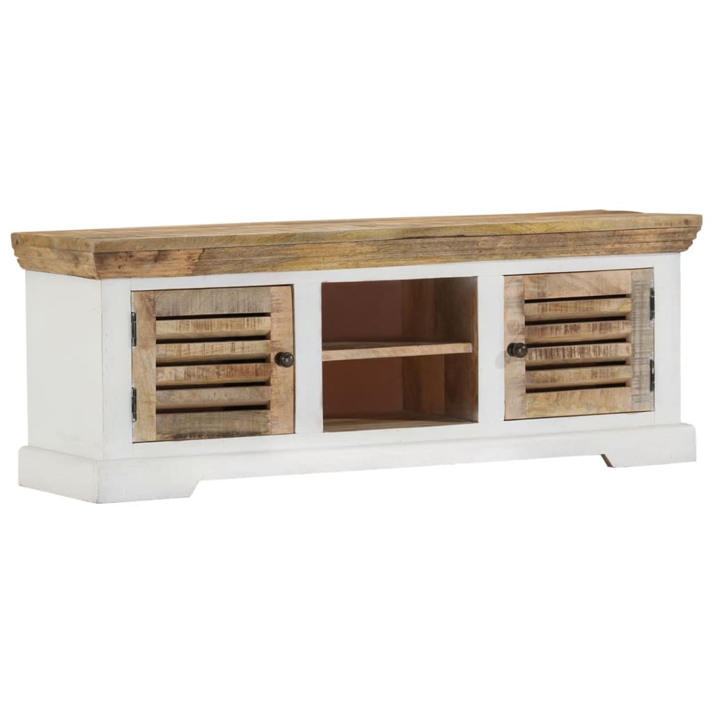 vidaXL Comodă TV, 110x30x40 cm, lemn masiv de mango vidaXL Comodă TV, 110x30x40 cm, lemn masiv de mango