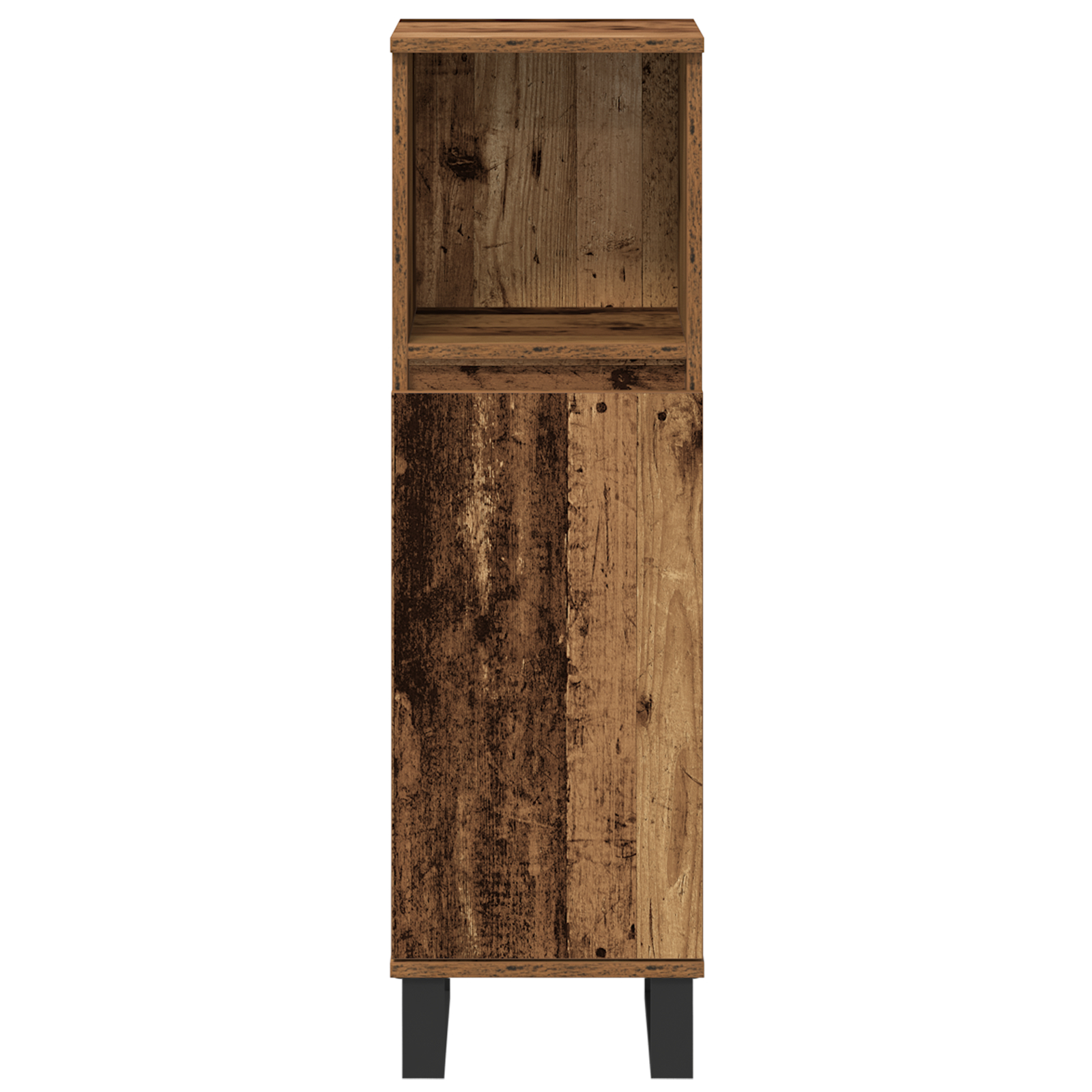 vidaXL Set de mobilier pentru baie cu ușă 3 pcs Maro 30 x 30 x 180 cm vidaXL Set de mobilier pentru baie cu ușă 3 pcs Maro 30 x 30 x 180 cm