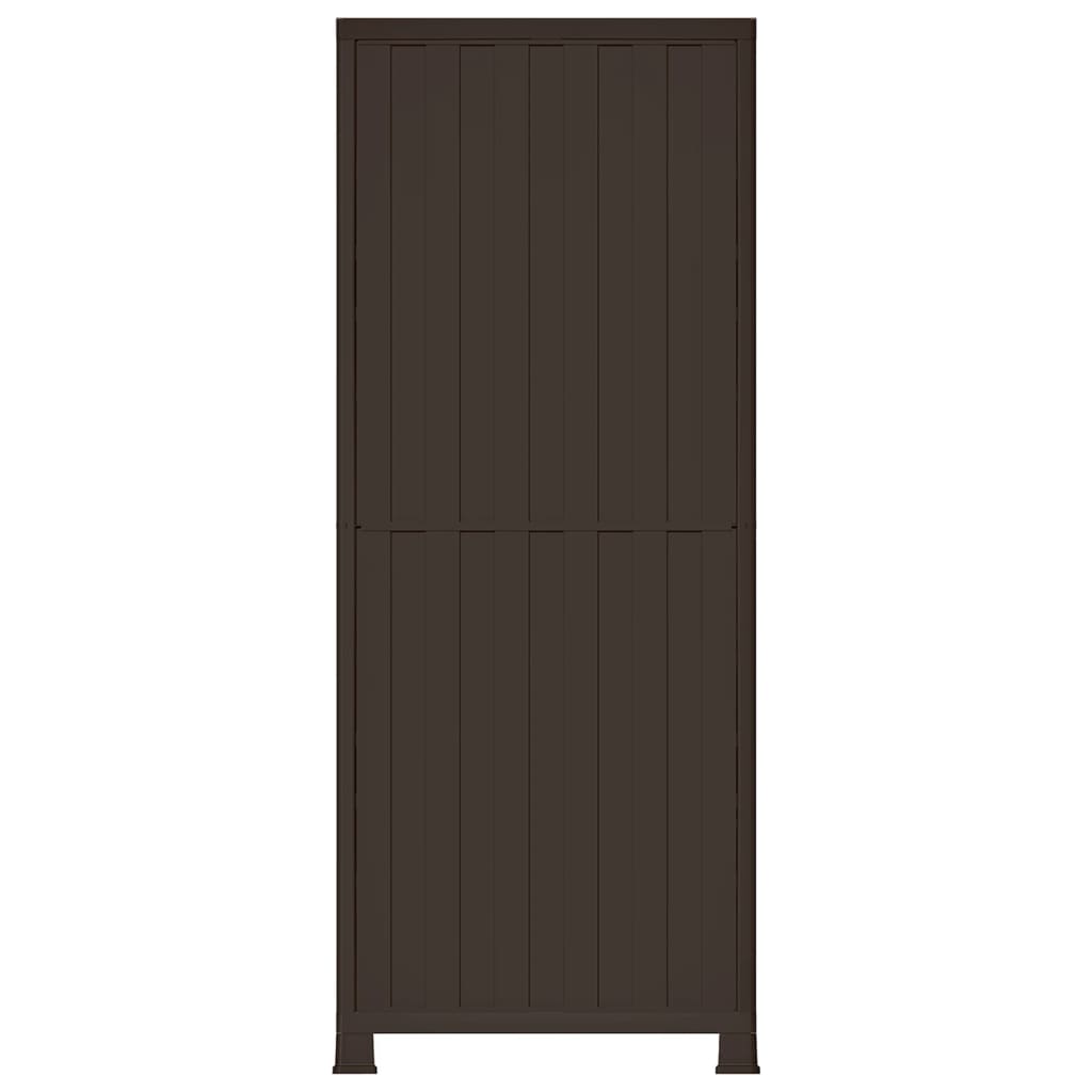 vidaXL Dulap din plastic, 68x39x171,5 cm