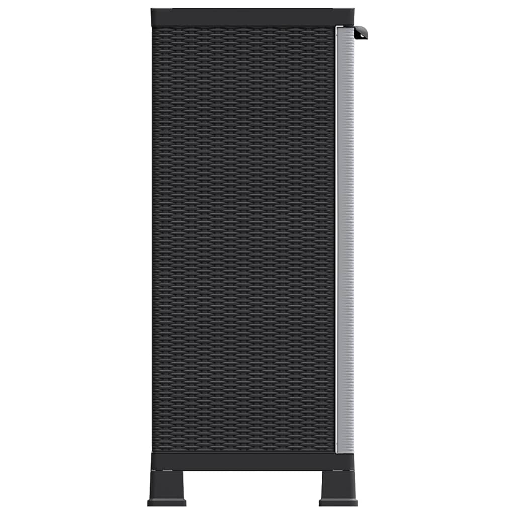 vidaXL Dulap, 68x39x92 cm, design de ratan vidaXL Dulap, 68x39x92 cm, design de ratan
