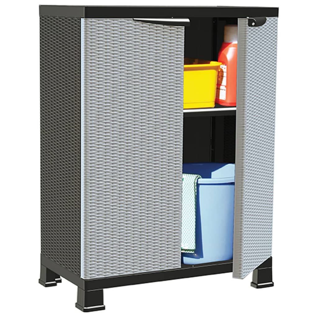 vidaXL Dulap, 68x39x92 cm, design de ratan vidaXL Dulap, 68x39x92 cm, design de ratan