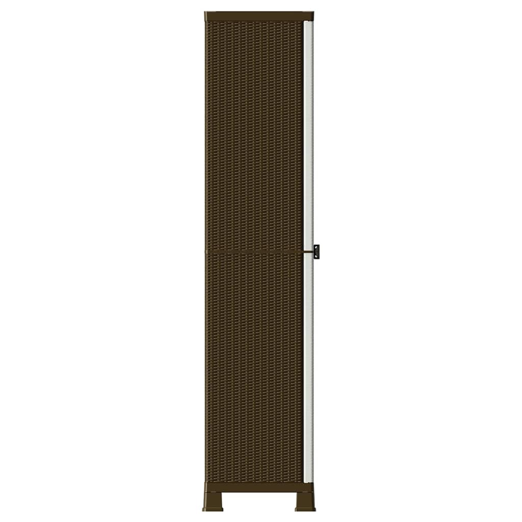 vidaXL Dulap, 68x39x171,5 cm, design de ratan