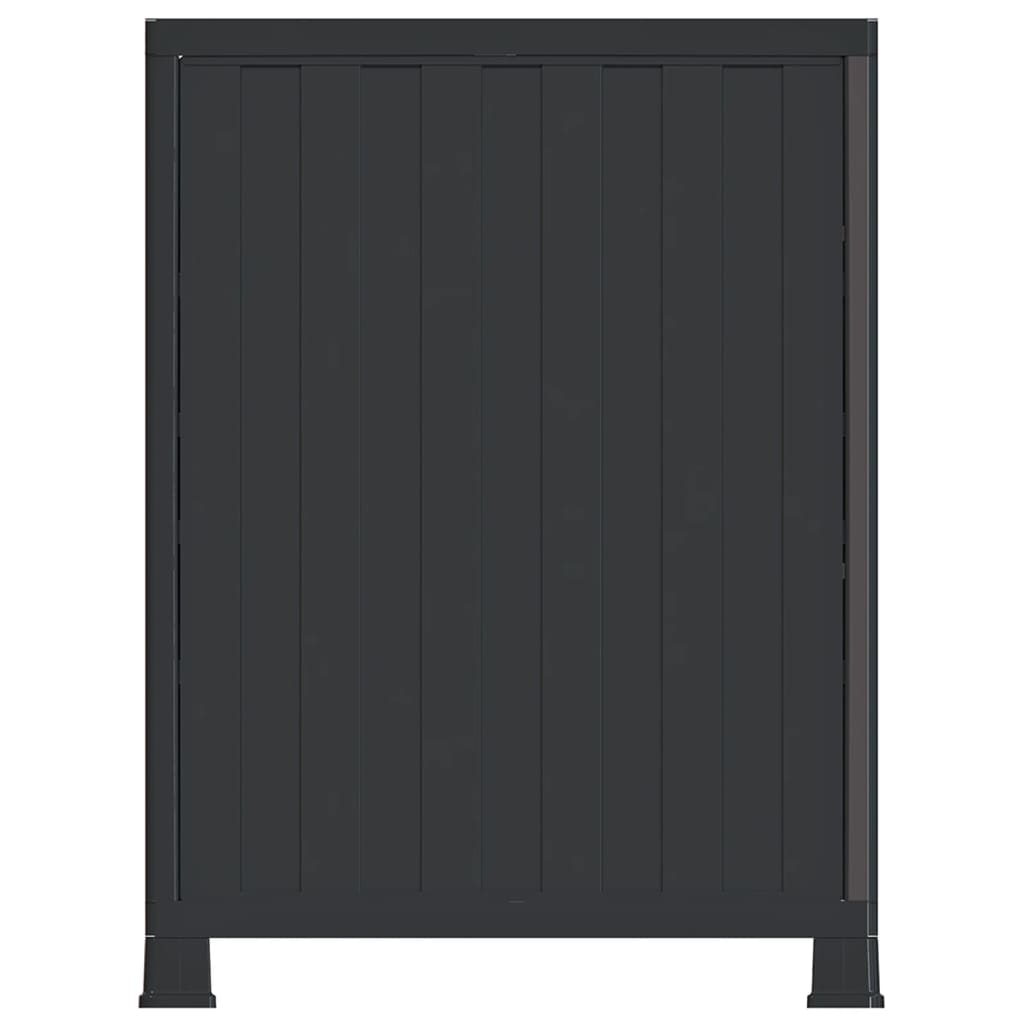 vidaXL Dulap, 68x39x92 cm, plastic