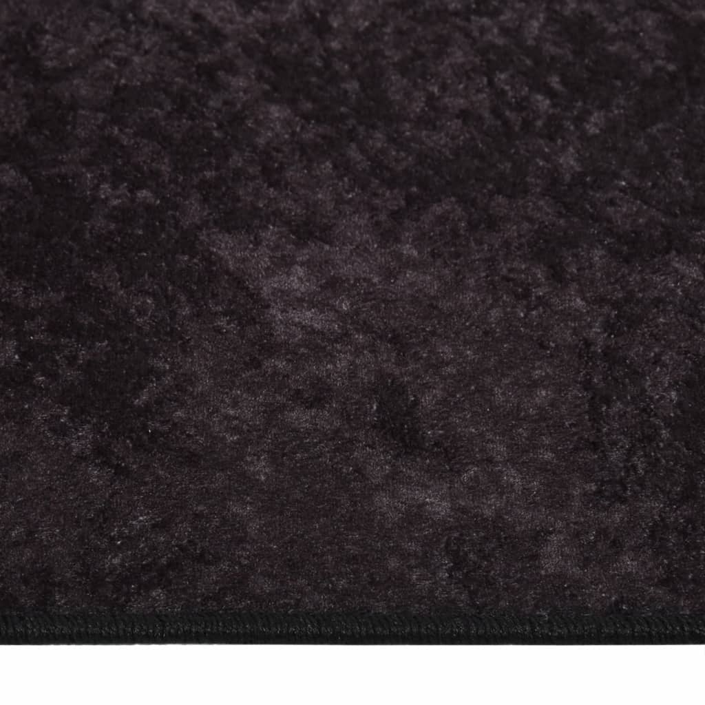 vidaXL Covor lavabil, antracit, 80x150 cm, antiderapant