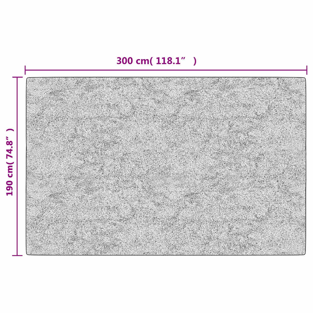 vidaXL Covor lavabil, mozaic multicolor, 190x300 cm, antiderapant vidaXL Covor lavabil, mozaic multicolor, 190x300 cm, antiderapant