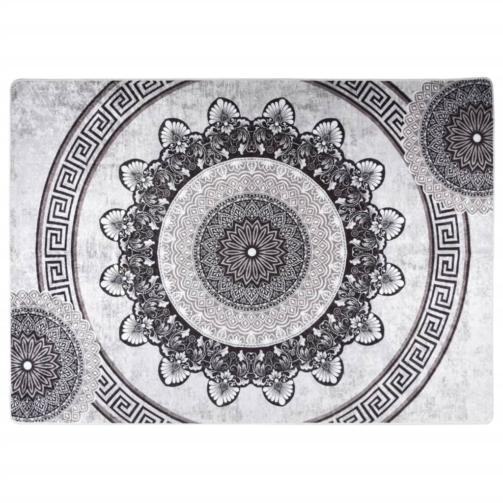 vidaXL Covor lavabil, multicolor, 120x180 cm, antiderapant vidaXL Covor lavabil, multicolor, 120x180 cm, antiderapant