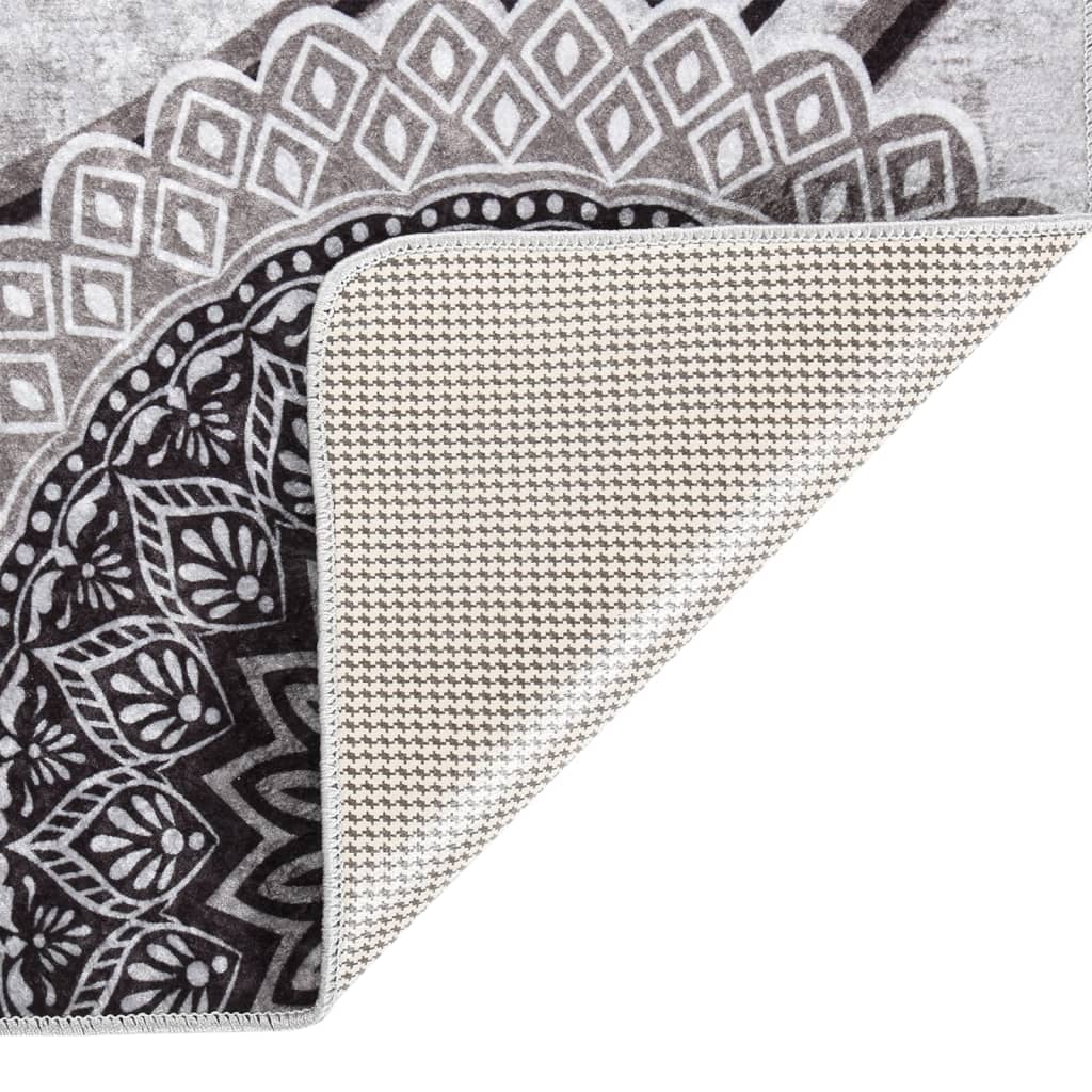 vidaXL Covor lavabil, multicolor, 160x230 cm, antiderapant