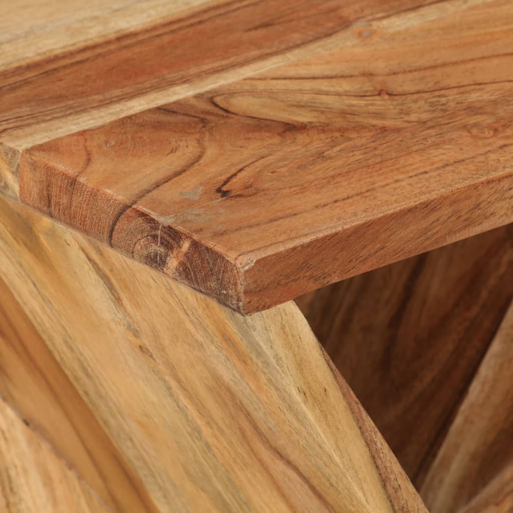 vidaXL Masă laterală, 35x35x55 cm, lemn masiv de acacia vidaXL Masă laterală, 35x35x55 cm, lemn masiv de acacia