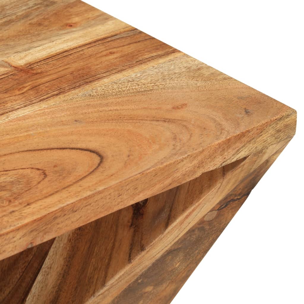 vidaXL Masă laterală, 35x35x55 cm, lemn masiv de acacia vidaXL Masă laterală, 35x35x55 cm, lemn masiv de acacia