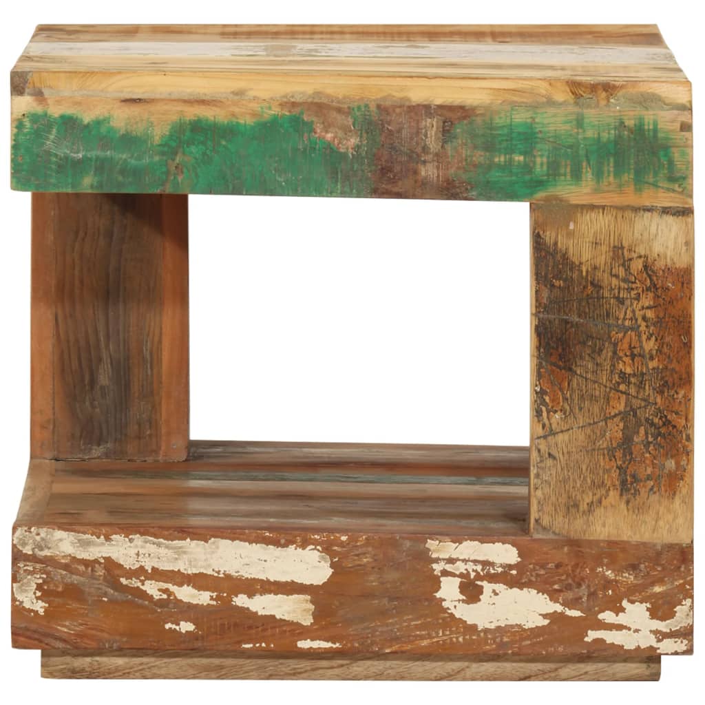 vidaXL Măsuță de cafea, 45x45x40 cm, lemn masiv de reciclat vidaXL Măsuță de cafea, 45x45x40 cm, lemn masiv de reciclat