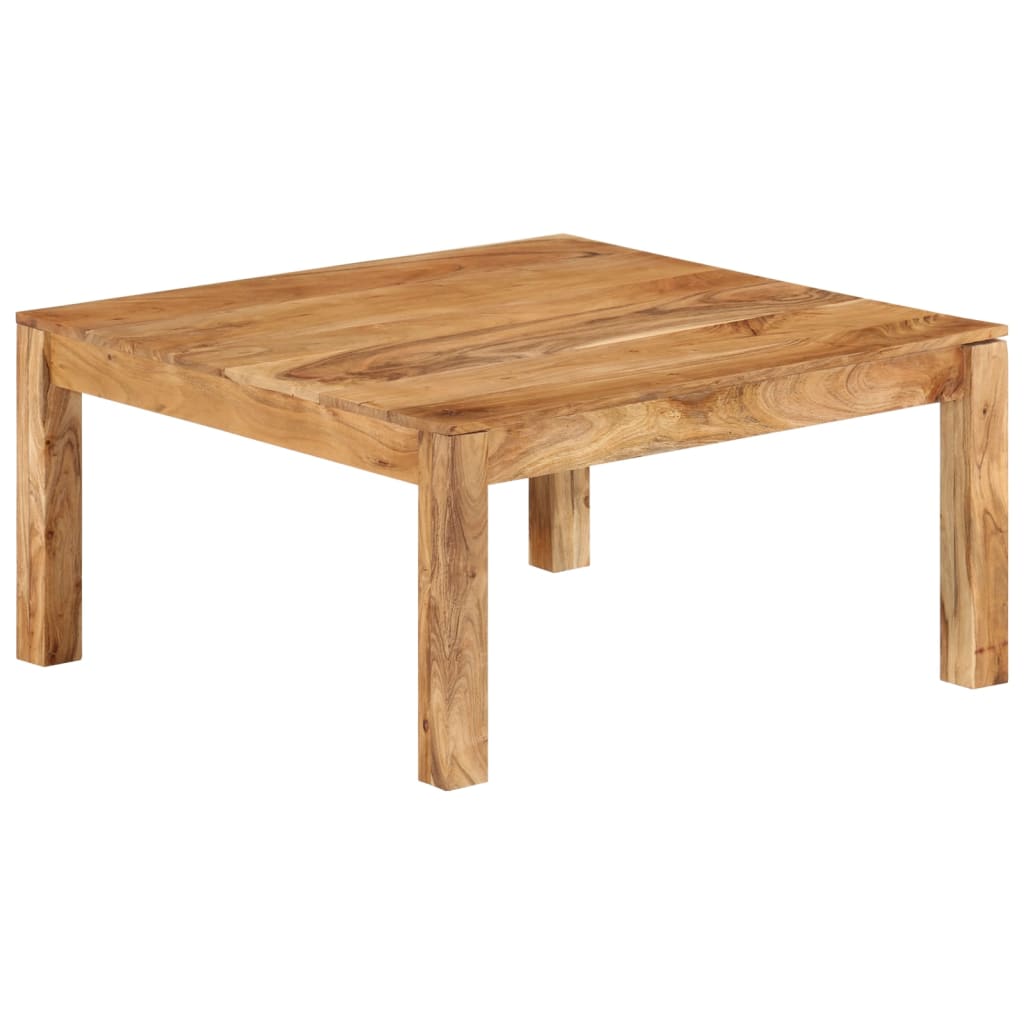 vidaXL Măsuță de cafea, 80 x 80 x 40 cm, lemn masiv de acacia vidaXL Măsuță de cafea, 80 x 80 x 40 cm, lemn masiv de acacia