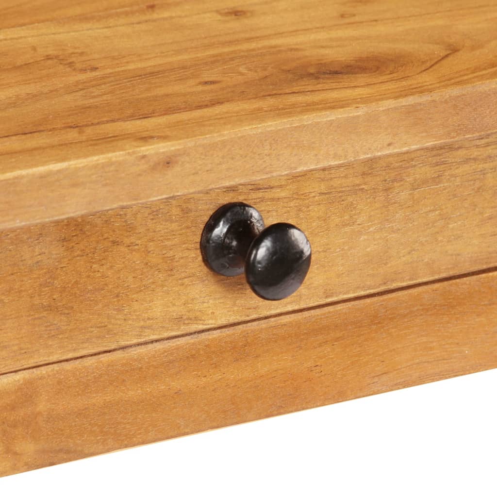vidaXL Masă consolă, 100x40x76 cm, lemn masiv de acacia