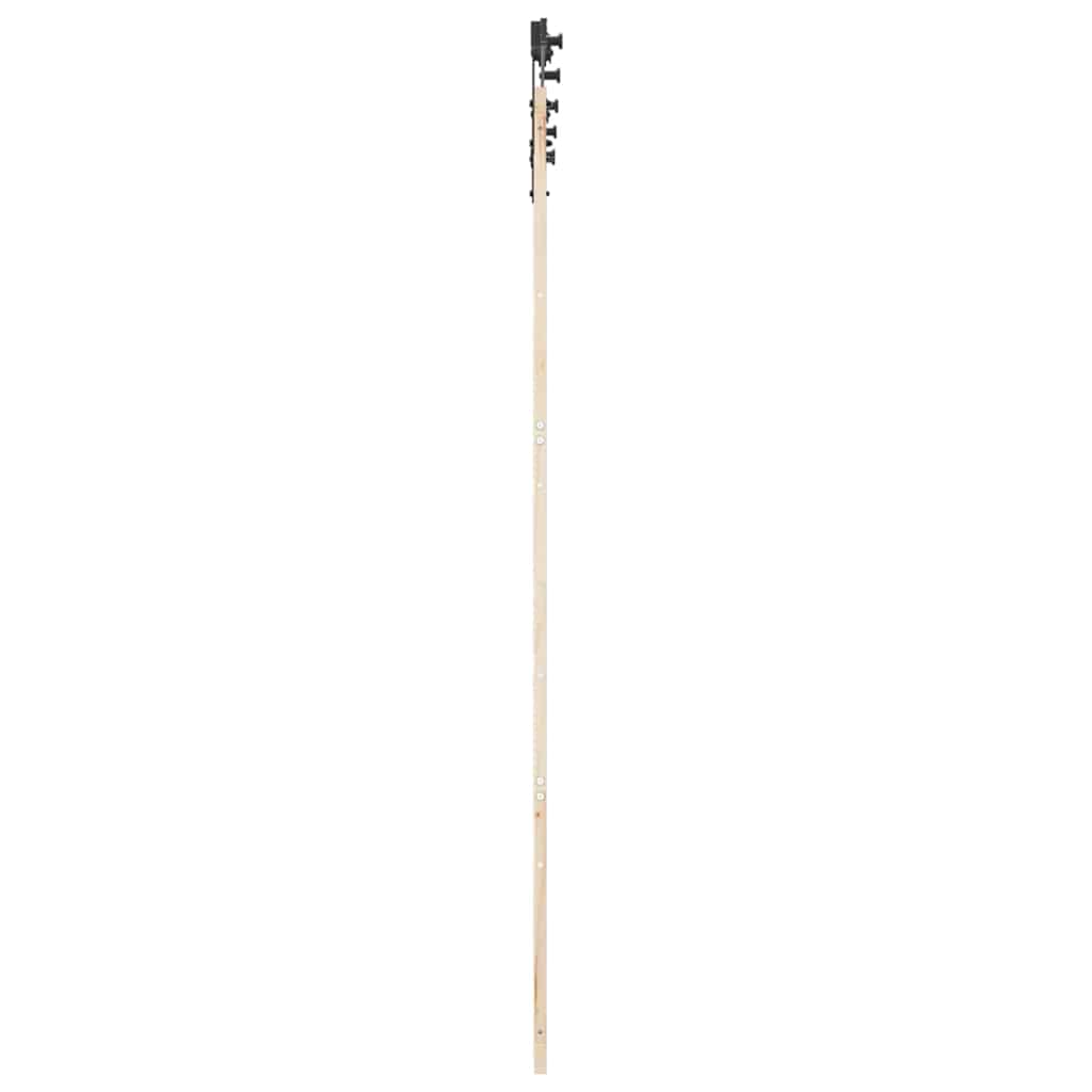 vidaXL Ușă glisantă Maro 90 x 208 cm Lemn masiv de pin vidaXL Ușă glisantă Maro 90 x 208 cm Lemn masiv de pin