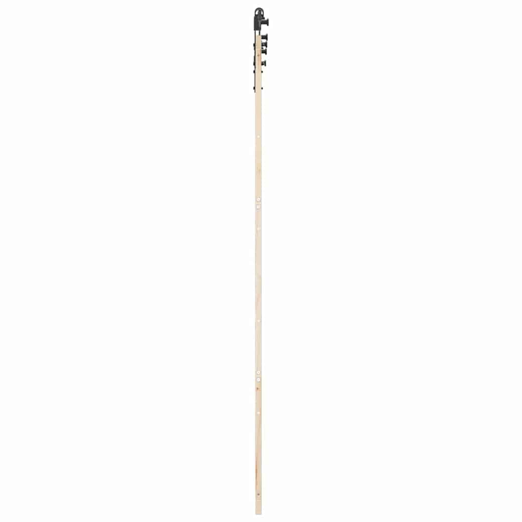 vidaXL Ușă glisantă Maro 80 x 208 cm Lemn masiv de pin vidaXL Ușă glisantă Maro 80 x 208 cm Lemn masiv de pin