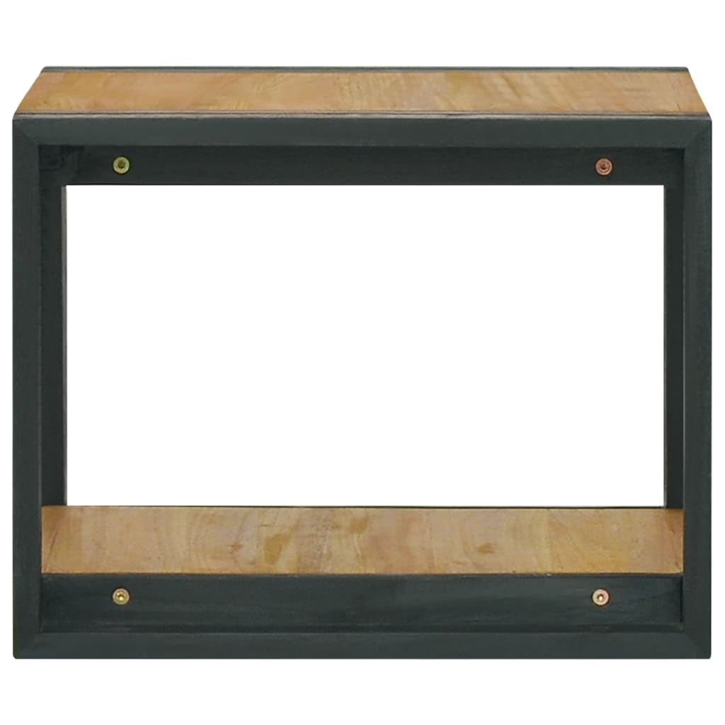 vidaXL Dulap de baie suspendat, 45x45x35 cm, lemn masiv de tec