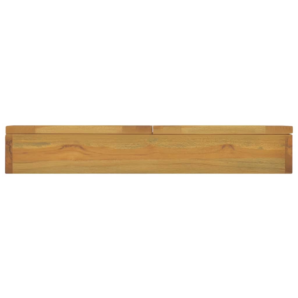vidaXL Dulap cu oglindă, 60x10x40 cm, lemn masiv de tec