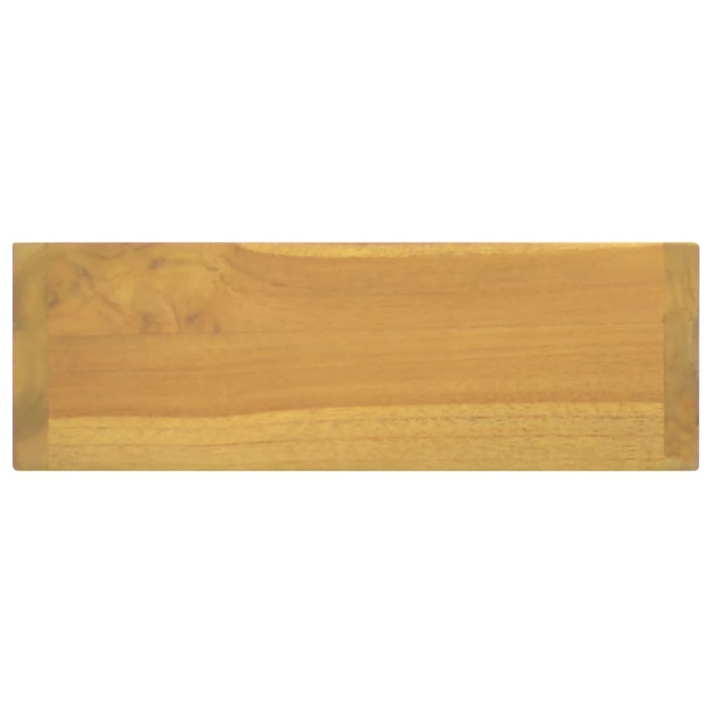 vidaXL Dulap cu oglindă, 30x10x40 cm, lemn masiv de tec vidaXL Dulap cu oglindă, 30x10x40 cm, lemn masiv de tec