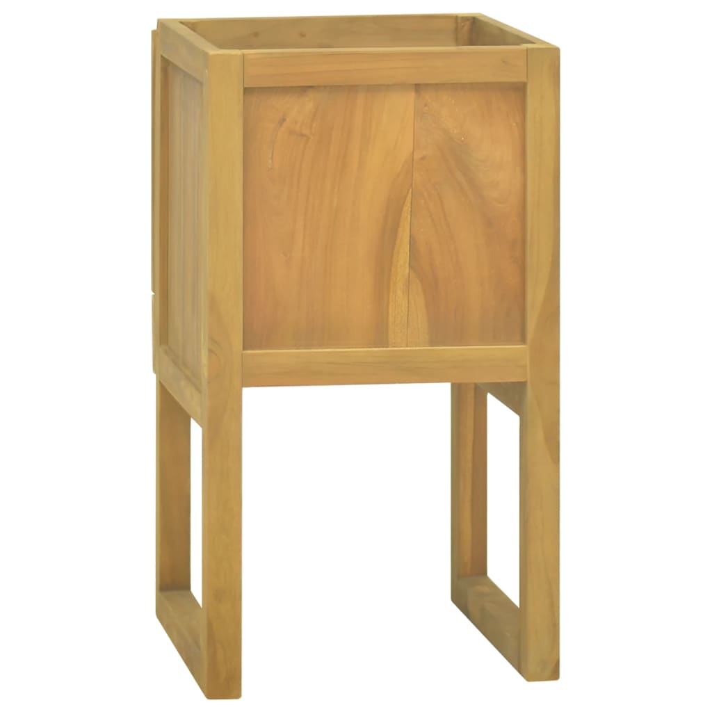 vidaXL Dulap de baie, 41x40x75 cm, lemn masiv de tec