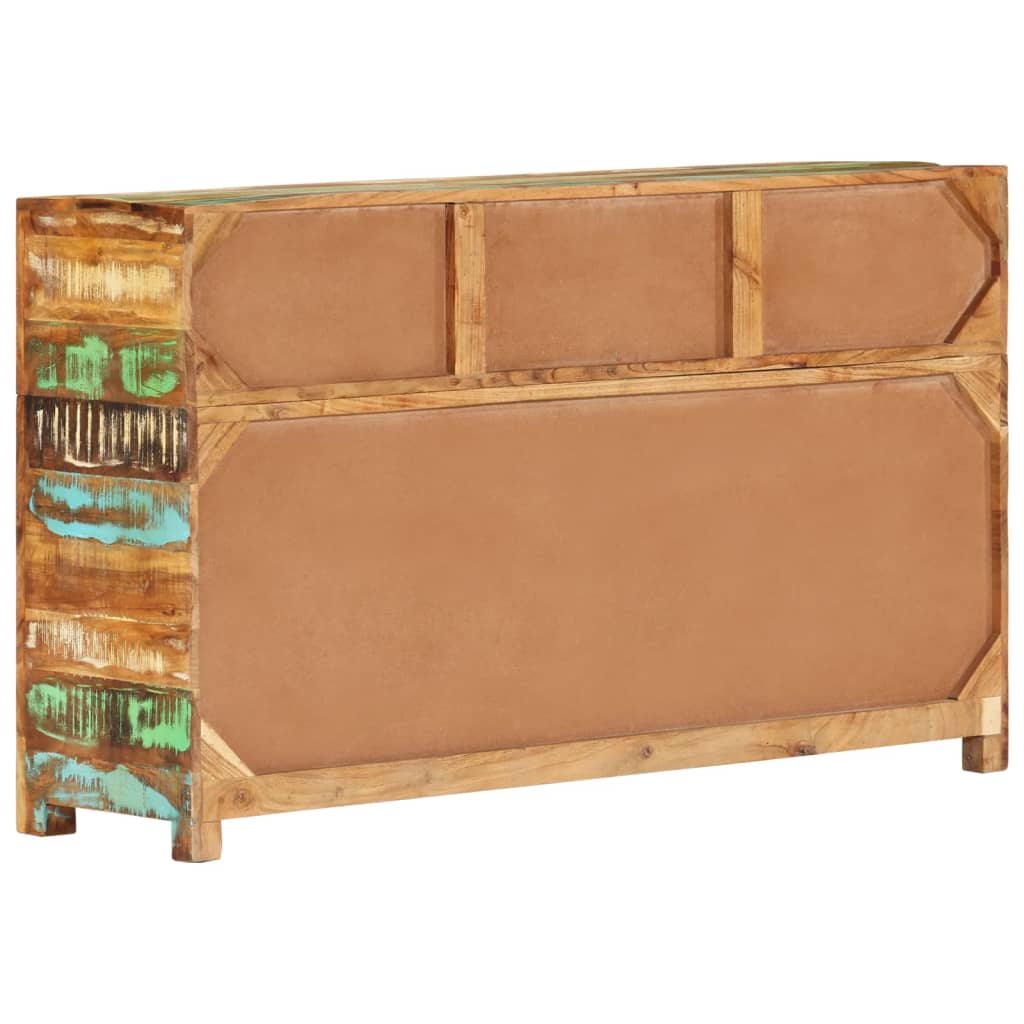 vidaXL Servantă, 110x30x65 cm, lemn masiv reciclat